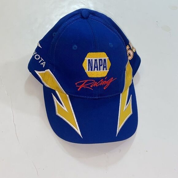 VTG, COLLECTABLE NAPA RACING # 55 MICHAEL WATRIP TOYOTA ADJUSTABLE HAT CAP - Picture 7 of 11